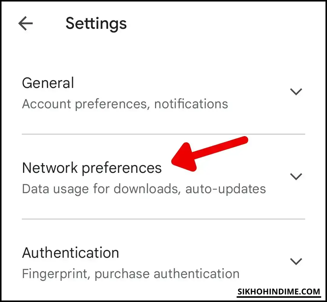 Click on network preferences