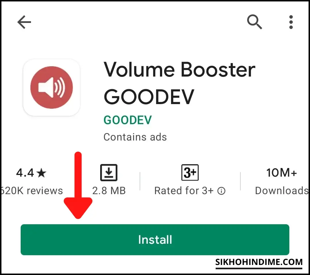 Download volume booster GOODEV