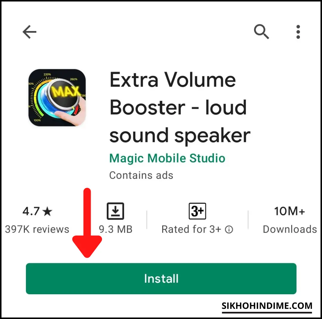 Download extra volume booster