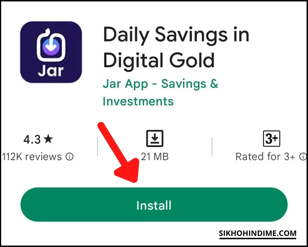 Click to install Jar App