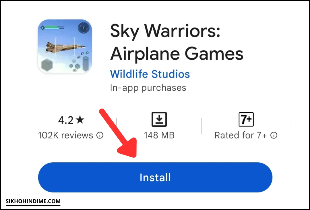 Download Sky Warriors Airplane Games